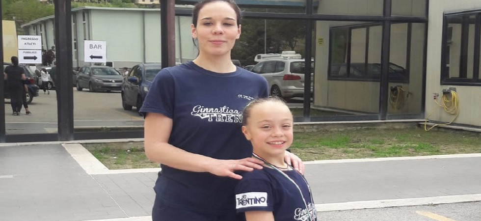 Un'atleta della Ginnastica Trento veste d'azzurro, la giovanissima Elisa Facchini convocata per i collegiali della Nazionale